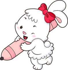 Cute Bunny Marker