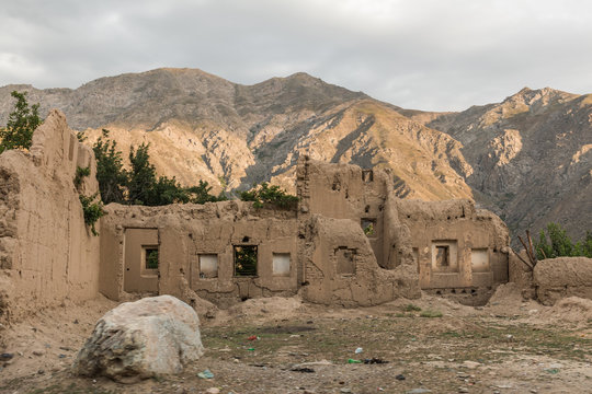 ruine hindukusch - afghanistan