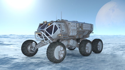 宇宙探査車 © tsuneomp