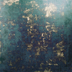 Old abstract grunge background, aged retro texture. With different color patterns: brown; blue; black; green