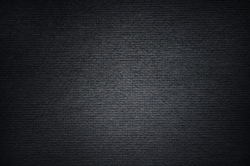 Blank canvas black texture background. Dark edges