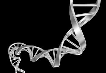3D Metall DNA Helix