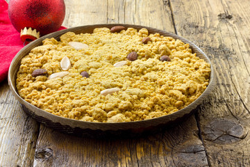 Original Sbrisolona cake from Mantova Italy