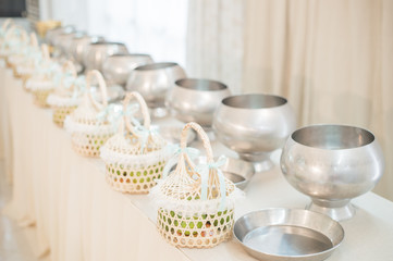 Thai wedding ceremony decoration