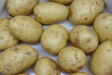 raw potatoes