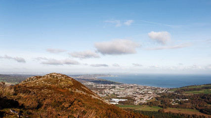 View on Bray from Little Sugarloaf