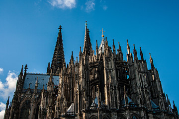 Ungewöhnliche Bildaussschnitte des Kölner Dom