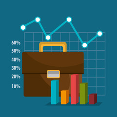 Financial market graphic