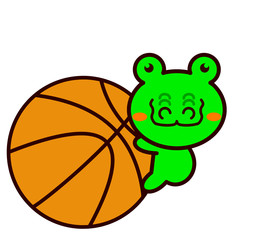 バスケットボールと動物シリーズ