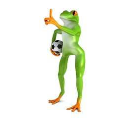 Tropical sport frog
