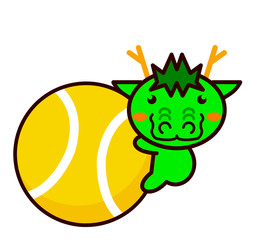 テニスと動物シリーズ