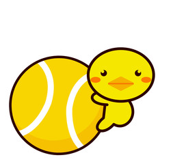 テニスと動物シリーズ