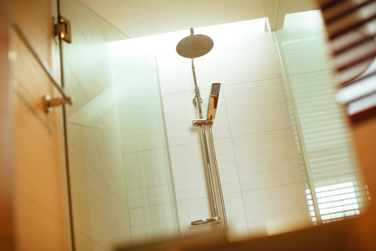 Modern bathroom in residential appartments