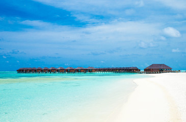 beach with  Maldives