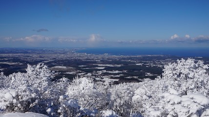 Obraz premium 雪景色 / 展望