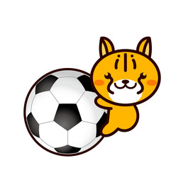 サッカーと動物シリーズ