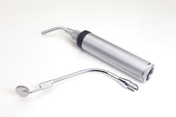 Odontoscope with handle