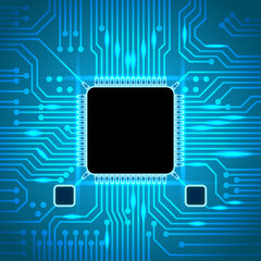 Dark connection background with place for text