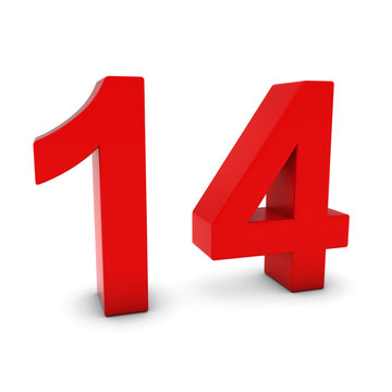 Number Fourteen" Images – Browse 99 Stock Photos, Vectors, and Video |  Adobe Stock