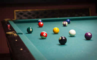 Billiard balls