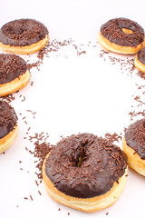 chocholate doughnut