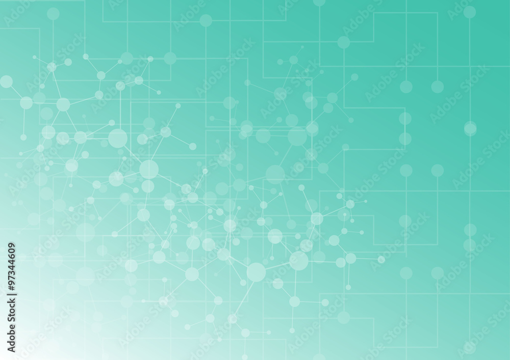 Poster abstract background with connection concept. vector illustration