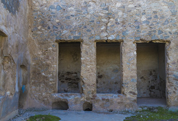 Interior of old house in Iraq 