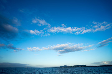 just before sunset view at Okinawa