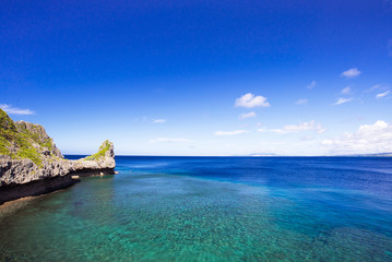 沖縄の海・真栄田岬
