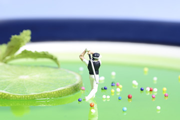 Miniature peoples recreation