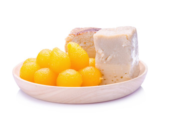 Thai style sweetmeat and famous dessert