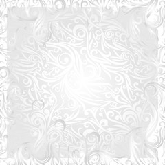 Batik Indonesia with Silver Swirl Abstract Ornament