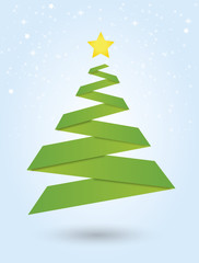 Christmas card, wishes, christmas tree