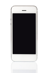 White SmartPhone Isolated