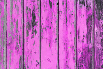 Old painted wood wall - texture or background