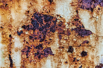 Old rusty abstract background
