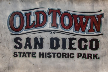 old town san diego sign