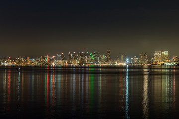Obraz na płótnie Canvas san diego night view cityscape
