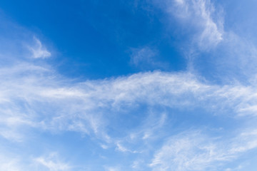 blue sky with cloud