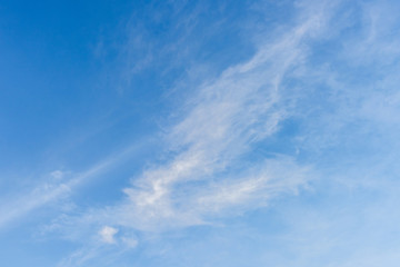 blue sky with cloud