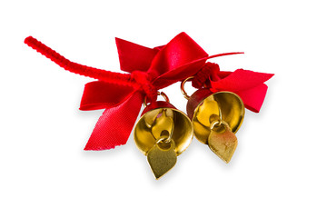 Christmas Bell Isolated on White