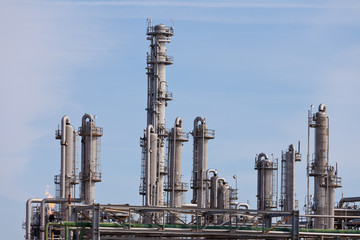 Deatil of petrochemical refinery plant