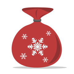 Christmas sack of Santa