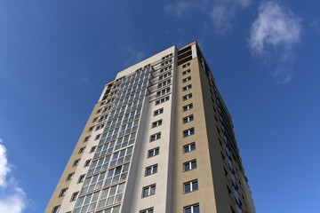 Modern residential building. Minsk, Belarus