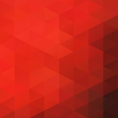Red Grid Mosaic Background, Creative Design Templates