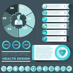 Healthcare Vector Infographic