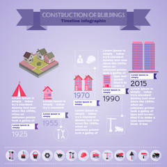 Construction Infographics Illustration