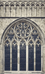 Church window Canterbury