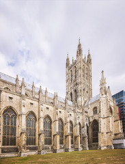 Fototapeta premium Canterbury cathedral steeple