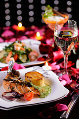 Romantic dinner